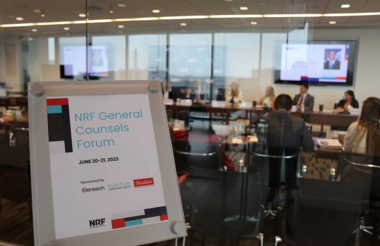 The NRF General Counsels Forum summer meeting.